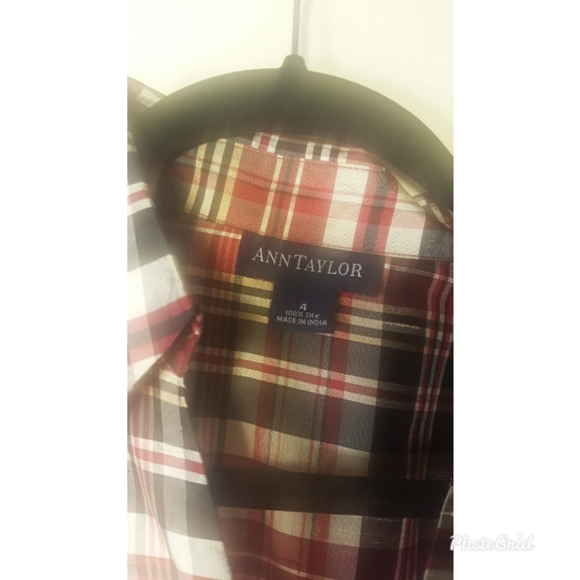 Wrap, 100% Silk Top - Picture 2 of 2